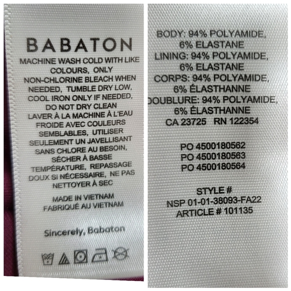 Babaton CONTOUR POLO TANK Aritzia... - Picture 14 of 14
